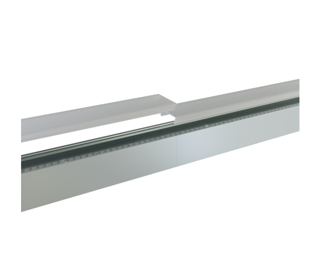 Verbinder 180° Weiß für LED-Profil XL306 Weiß inkl. 2 Madenschrauben M5 x 4