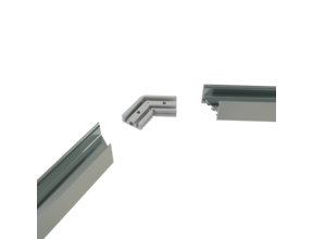 Verbinder 120° Silber für LED Profil XL306Silber