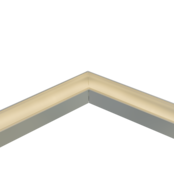 Verbinder 120° Weiß für LED Profil XL306Weiß inklusive 2 Madenschrauben M5 x 4
