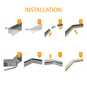 Verbinder 135° Silber für LED Profil XL306Silber incl 2 madenschrauben M5 x 4 Verbinder 135° Silber für LED Profil XL306Silber incl 2 madenschrauben M5 x 4