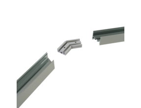 Verbinder 135° Weiss für LED Profil XL306Weiss