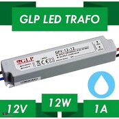 12W 12V 1A LED-Treiber IP67 wasserdicht - GLP GPV-12-12 Netzteil für LED-Streifen, 12 Watt 12 Volt 1 Ampere, staub- und spritzwassergeschützt, ideal für Außenbereich und Beleuchtung 12W 12V 1A LED-Treiber IP67 wasserdicht - GLP GPV-12-12 Netzteil für LED-Streifen, 12 Watt 12 Volt 1 Ampere, staub- und spritzwassergeschützt, ideal für Außenbereich und Beleuchtung