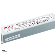 LED-Treiber 18 Watt 12 Volt 1,5 Ampere IP67 wasserdicht – GLP GPV-18-12 – Konstantspannungsnetzteil für LED-Streifen, Außenbereich geeignet