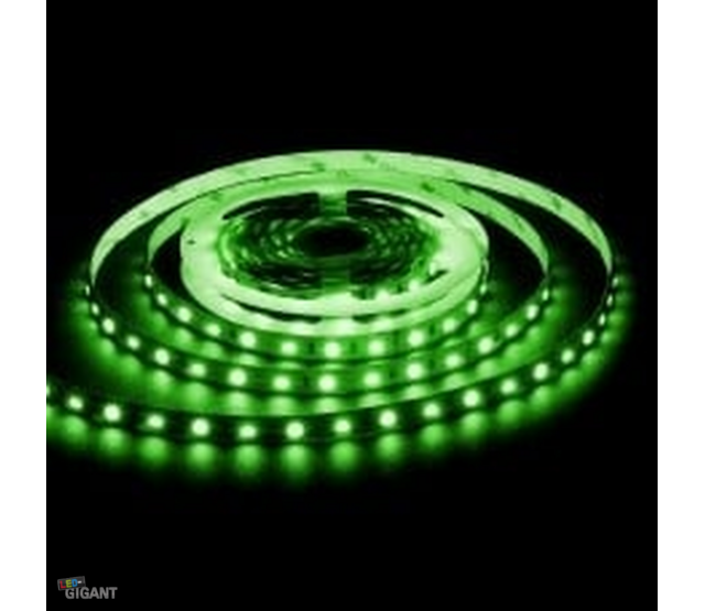 Grüner LED Streifen 5 Meter, 4,8 Watt, 500 Lumen, 12V DC – Energieeffizient & Helligkeitsstark für Innen- und Außenbeleuchtung