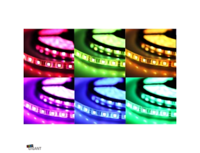 RGBWW LED Streifen 60x5050 LEDs, 19,2W, 620 lm/m, 12V DC, IP20, 5m Rolle