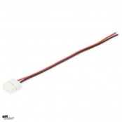 1-seitiger LED-Streifen Steckverbinder mit 8mm Kabelanschluss – Praktischer Anschluss für LED-Bänder, 8mm Breite, einseitige Verdrahtung, ideal für LED-Installationen 1-seitiger LED-Streifen Steckverbinder mit 8mm Kabelanschluss – Praktischer Anschluss für LED-Bänder, 8mm Breite, einseitige Verdrahtung, ideal für LED-Installationen