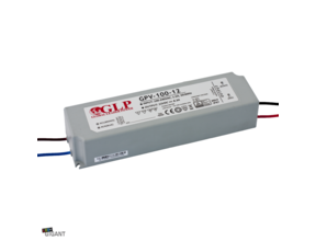 LED Netzteil 100W 12V 8,33A IP67 spritzwassergeschützt – GLP GPV-100-12