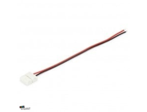 2-poliger LED-Streifen-Verbinder mit 14 cm Kabel für 10 mm einfarbige LED Streifen – IP20