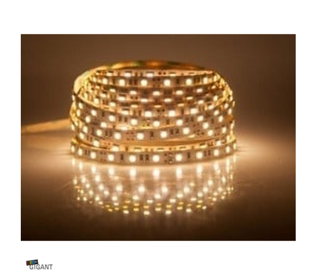 LED Streifen 24 Volt 3000K warmweiß 6W 630LM 60LED/m IP20 5m – Energieeffizienter Beleuchtungsstreifen für Innenräume LED Streifen 24 Volt 3000K warmweiß 6W 630LM 60LED/m IP20 5m – Energieeffizienter Beleuchtungsstreifen für Innenräume