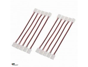 LED Streifen Verbinder mit Kabel 10mm zweiseitig – IP20