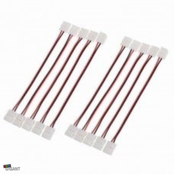 10mm 2-seitiges LED-Streifen Verbindungsstück mit Kabel – IP20 – für flexible LED-Beleuchtung, präzise Anschlüsse, 10mm Breite, ideal für Innenraumbeleuchtung 10mm 2-seitiges LED-Streifen Verbindungsstück mit Kabel – IP20 – für flexible LED-Beleuchtung, präzise Anschlüsse, 10mm Breite, ideal für Innenraumbeleuchtung