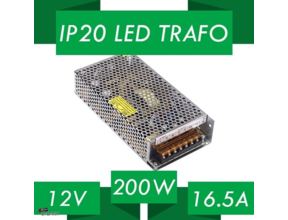 LED Netzteil 200W 12V 16,5A Trafo für LED Streifen – IP20
