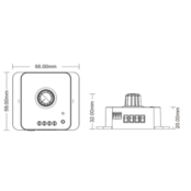 LED-Drehdimmer 12V/24V/36V/48V 8A - V1-KS LED-Drehdimmer 12V/24V/36V/48V 8A - V1-KS