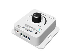 LED-Drehdimmer 12V/24V/36V/48V 8A - V1-KS