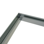 T-Verbinder 90° Silber für LED-Profil 318alu inkl. 2 Madenschrauben M5 x 4
