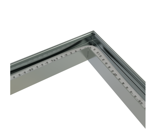 T-Verbinder 90° Silber für LED-Profil 318alu inkl. 2 Madenschrauben M5 x 4