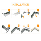 T-Verbinder 90° Silber für LED-Profil 318alu inkl. 2 Madenschrauben M5 x 4