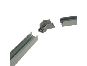 Eckverbinder 135° Silber für LED Profil XL306Silber