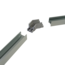 Verbinder für LED-Profile – LED gigant Eckverbinder 135° Weiß für LED Profil XL306Weiß incl 2 madenschrauben M5 x 4