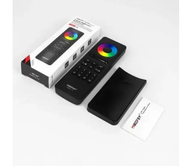 Schwarze LED-Strip-Fernbedienung – LED – 4 Zonen – Miboxer C5