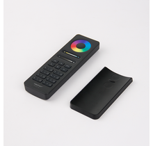 Schwarze LED-Strip-Fernbedienung Miboxer C8 – Steuerung für 8 Zonen RGB/RGBW/RGBCCT LEDs