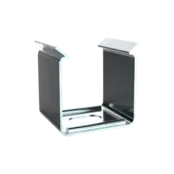Montageklammer für LED Profil 308ALU – universelle Halterung für LED-Streifen und Aluminiumprofile mit 20 mm Breite – robuste Befestigung für Decken- und Wandmontage