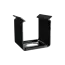 Montageklemme für LED-Profile – LED gigant Montageklammer für LED Profil 308SCHWARZ – Stabil & Einfach – Universelle Halterung für LED-Streifen, Aluminiumprofile, 20 mm Breite, robuste Befestigung für Decken- und Wandmontage