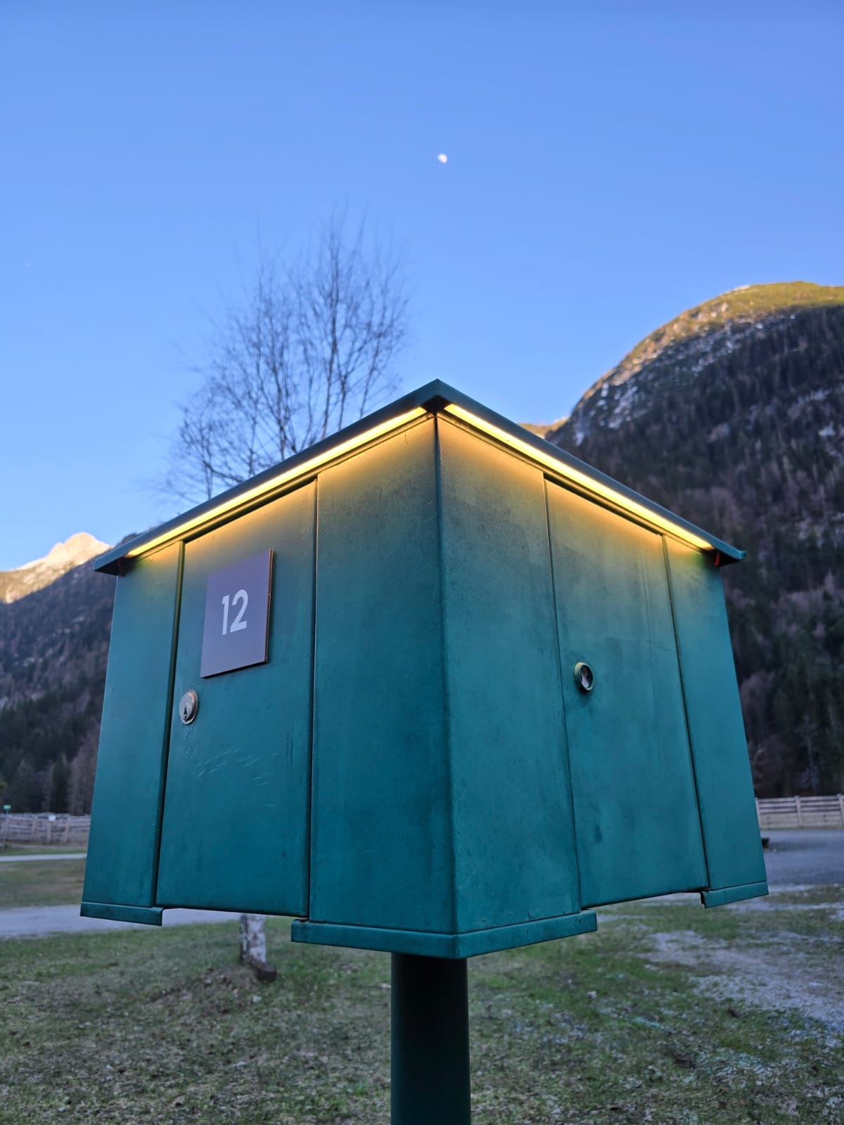 LED-Beleuchtung Campingplatz Leutasch