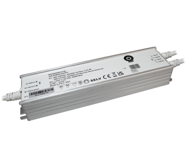 LED Netzteil 350W 24V 14,58A IP67 wasserdicht – MCHQ350V24-GE LED Netzteil 350W 24V 14,58A IP67 wasserdicht – MCHQ350V24-GE