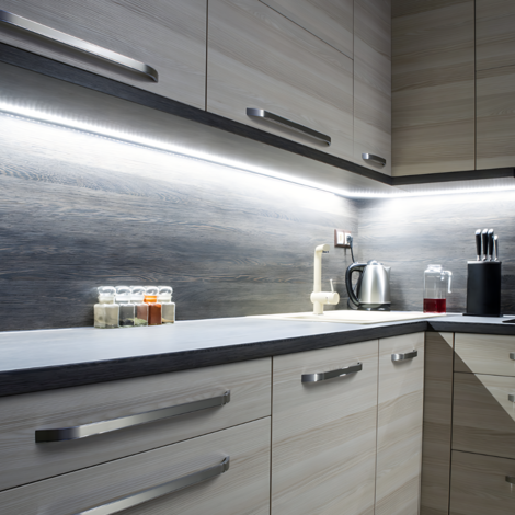 Effiziente LED-Unterbau­beleuchtung 4000 K