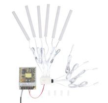 Magnetischer Schrank-Controller SMC002 für LED-Streifen mit 10×30 mm Einbausensor, kabellos, automatische Lichtsteuerung