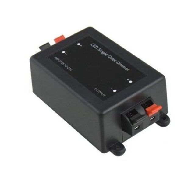 Drahtloses LED Dimmer Set mit Controller & Fernbedienung (12–24 V, 8 A, RF)