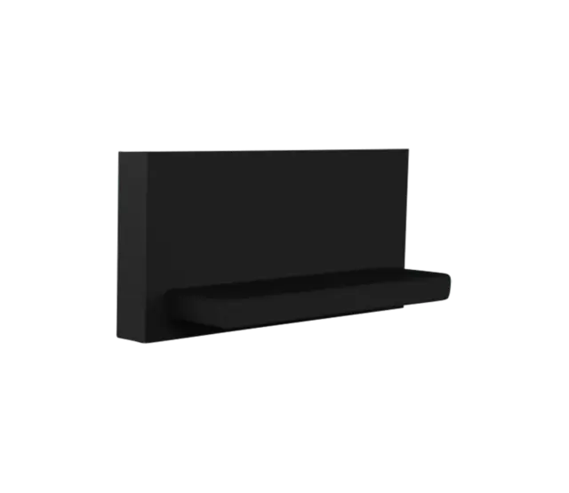 04SCHWARZ Endkappe ohne Kabeldurchführung für LED Streifen, 10 mm breit, schwarz, passend für Aluminiumprofile, staub- und spritzwassergeschützt, einfache Montage, ideal für LED-Beleuchtungssysteme