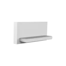 04WEISS Endkappe ohne Kabeldurchführung für LED Streifen Aluminiumprofil