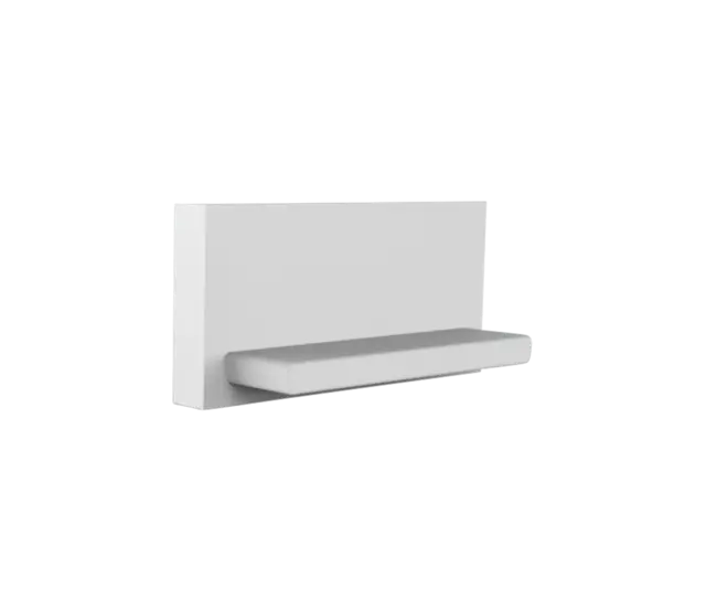 04WEISS Endkappe ohne Kabeldurchführung für LED-Streifen, Aluminiumprofil, 20 mm Breite, 10 mm Höhe, passend für LED-Beleuchtungssysteme, staub- und spritzwassergeschützt, einfache Montage