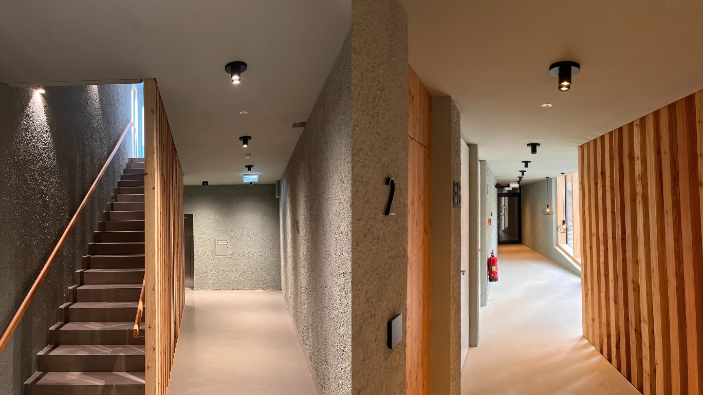 LED-Lichtkonzept Neubau Lärchenlodge Fulpmes