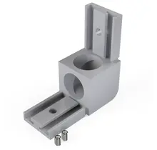 Inneneckverbinder 90° Silber für LED Profil 318alu