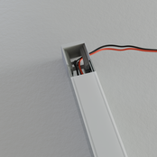 Endkappe Öffnung rechts Silber für LED Profil XL306Silber Endkappe Öffnung rechts Silber für LED Profil XL306Silber