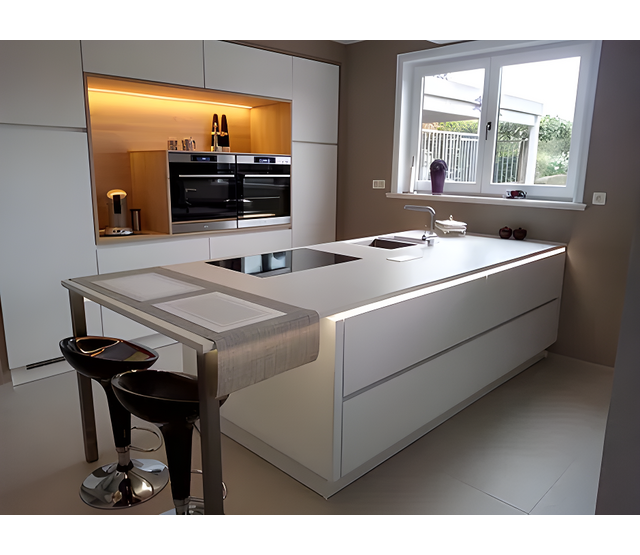 Flexibler COB LED Streifen, extra warmweiß 2700K, 12W, 1200LM, 528 LEDs/m, 24VDC, IP20, 50m Rolle– Ideal für gemütliche Beleuchtung in Wohnräumen