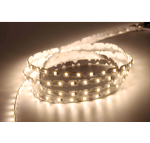 Flexibler LED-Streifen in Warmweiß 3000K, IP20, 24V Gleichspannung, 10W Leistungsaufnahme, 72 LEDs pro Meter – für Innenbeleuchtung und dekorative Anwendungen