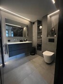 LED Fliesenprofil F0 inkl. Abdeckung Opal /Schwarz– 1 m oder 2 m, 29,70 × 9,85 mm | Für bündigen Einbau in Fliesen & Putz