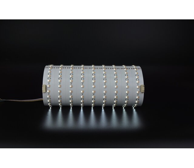 Flexibles LED-Sheet RGBCCT 24,5 x 49 cm – Farbe plus Weiß 3000-6500K, 640 LED, 5500 lm, im Raster kürzbar, 24 V, IP20