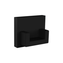 Slim308 Endkappe Schwarz ohne Kabelausgang