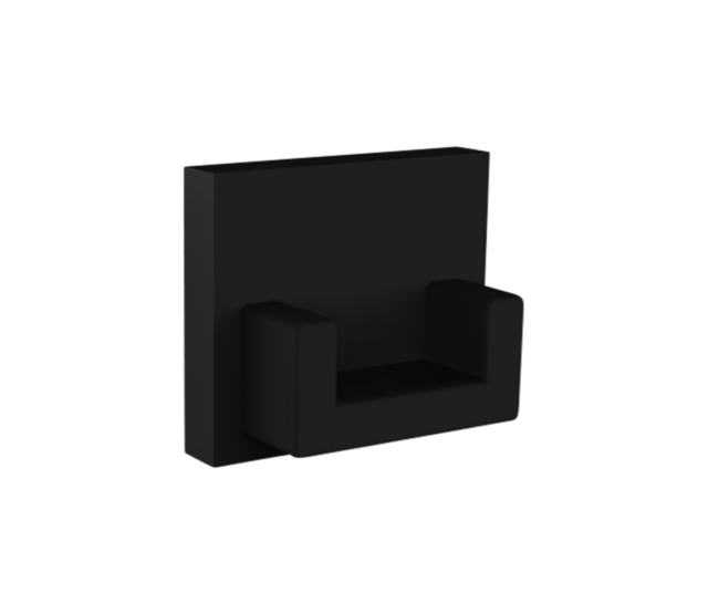 Slim308 Endkappe Schwarz ohne Kabelausgang