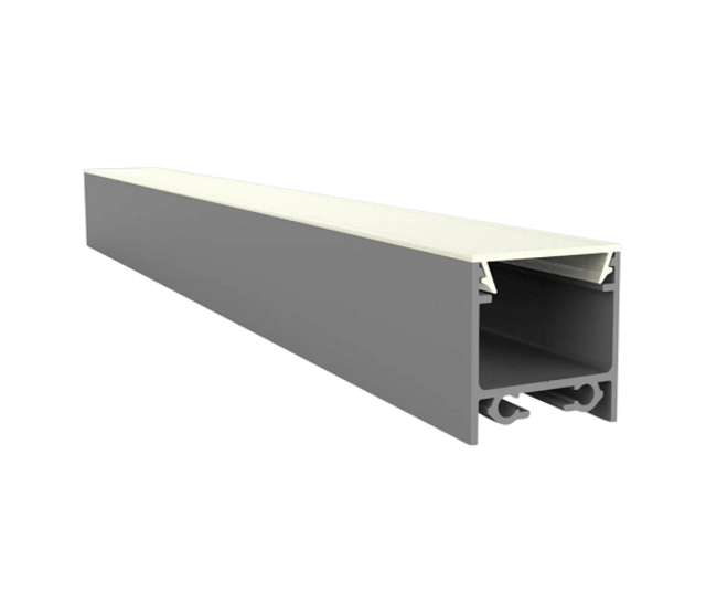 LED Aluminium Profil 3m 15x15,69mm mit opaler Klick-Abdeckung für LED Streifen - 302ALU