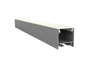 LED Aufbauprofil 3m mit Abdeckung 20x20 mm – Aluminium LED Profil 318ALU