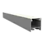 Harmony Profiles 20 mm x 20 mm LED-Aluminiumprofil 3m mit Diffusorabdeckung für LED-Streifen – 318ALU, hochwertiges Montagesystem für indirekte Beleuchtung, präzise Maße nach DIN-Norm