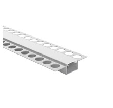 LED Trockenbauprofil Trimless400 – 60 × 15 mm, mit opaler Klick-Abdeckung | Trimless-Optik ohne sichtbare Profilkante