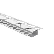 LED Trockenbauprofil Trimless400 – 60 × 15 mm, mit opaler Klick-Abdeckung | Trimless-Optik ohne sichtbare Profilkante
