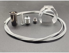 Montageklemme mit Kabel für Deckenmontage Neon Flex 30 mm